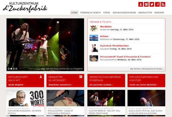 	 Kulturzentrum d’Zuckerfabrik