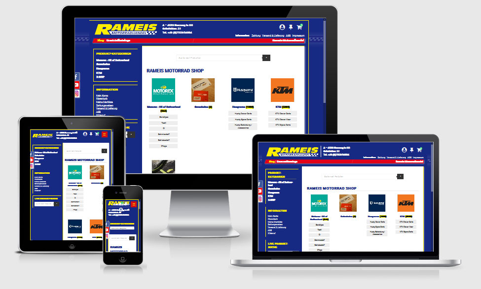 RAMEIS Online-Shop